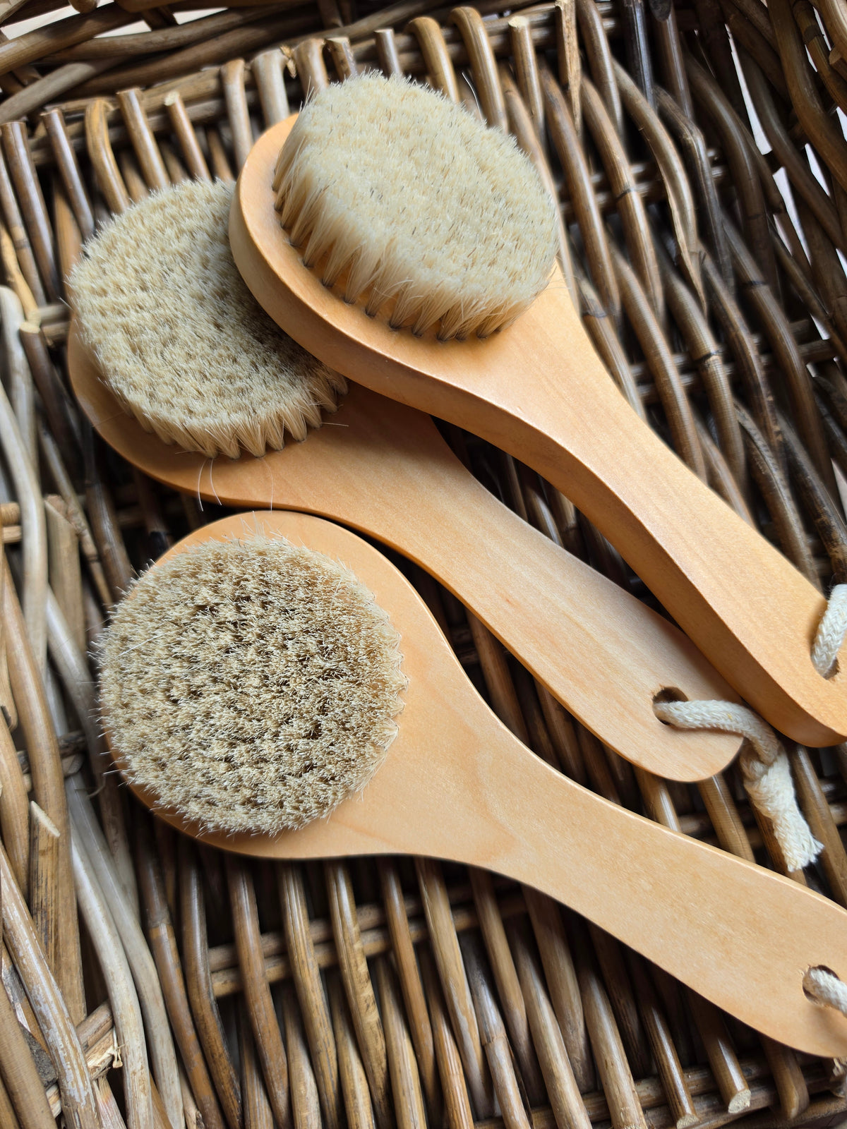 Horsehair Dry Body Brush, photo 3