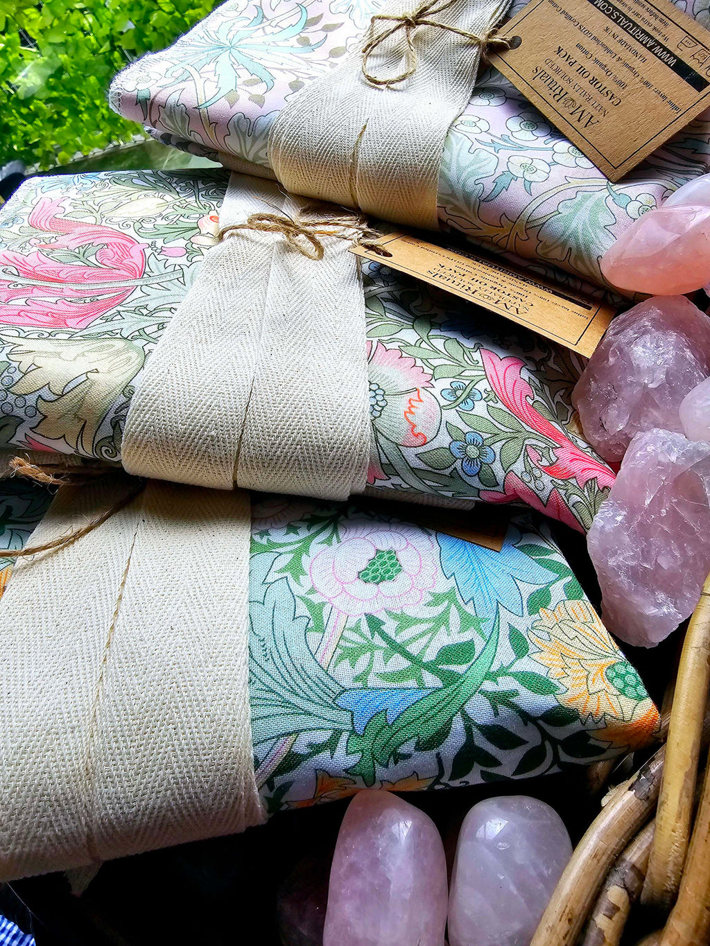 Organic Castor Oil Pack, Flower Garden Pink - photo 4