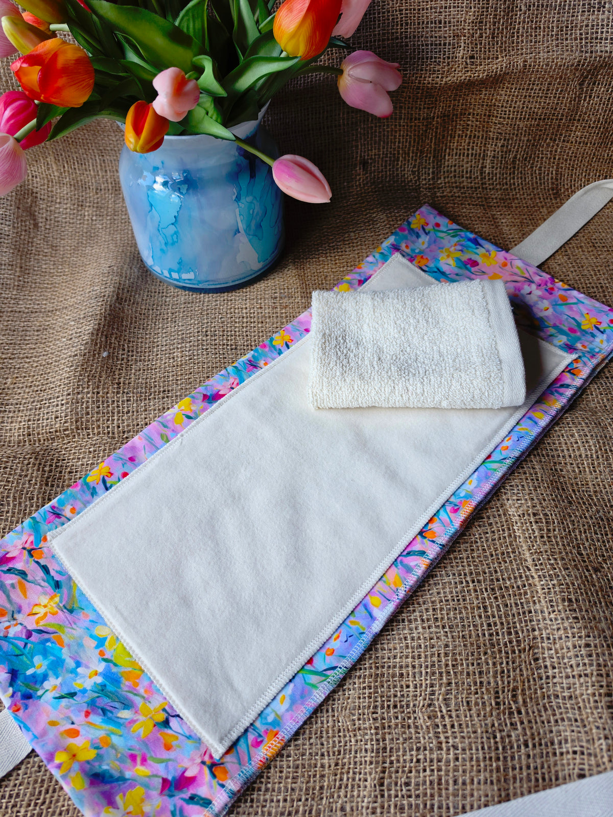 Castor Oil Pack, Pastel Flowers, photo 2