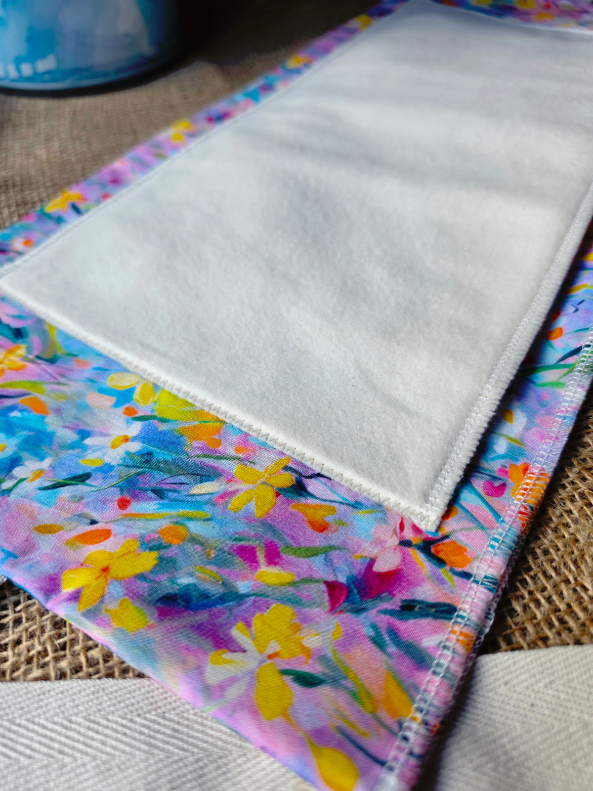 Castor Oil Pack, Pastel Flowers, photo 5