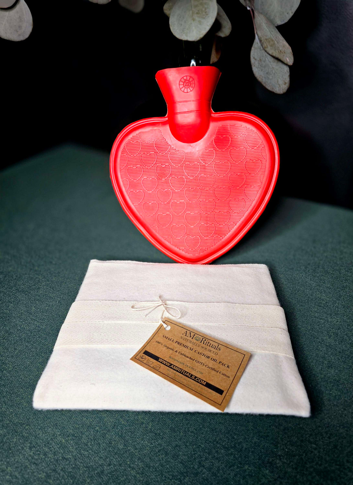 Heart-Shaped Hot Water Bottle - photo 3