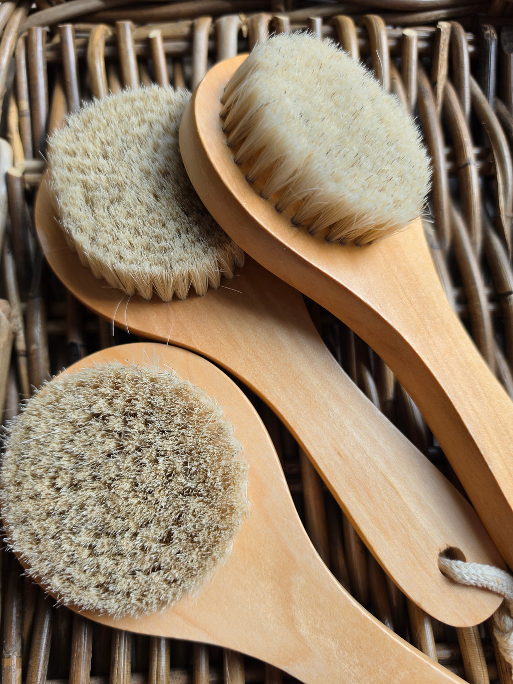 Horsehair Dry Body Brush, photo 1