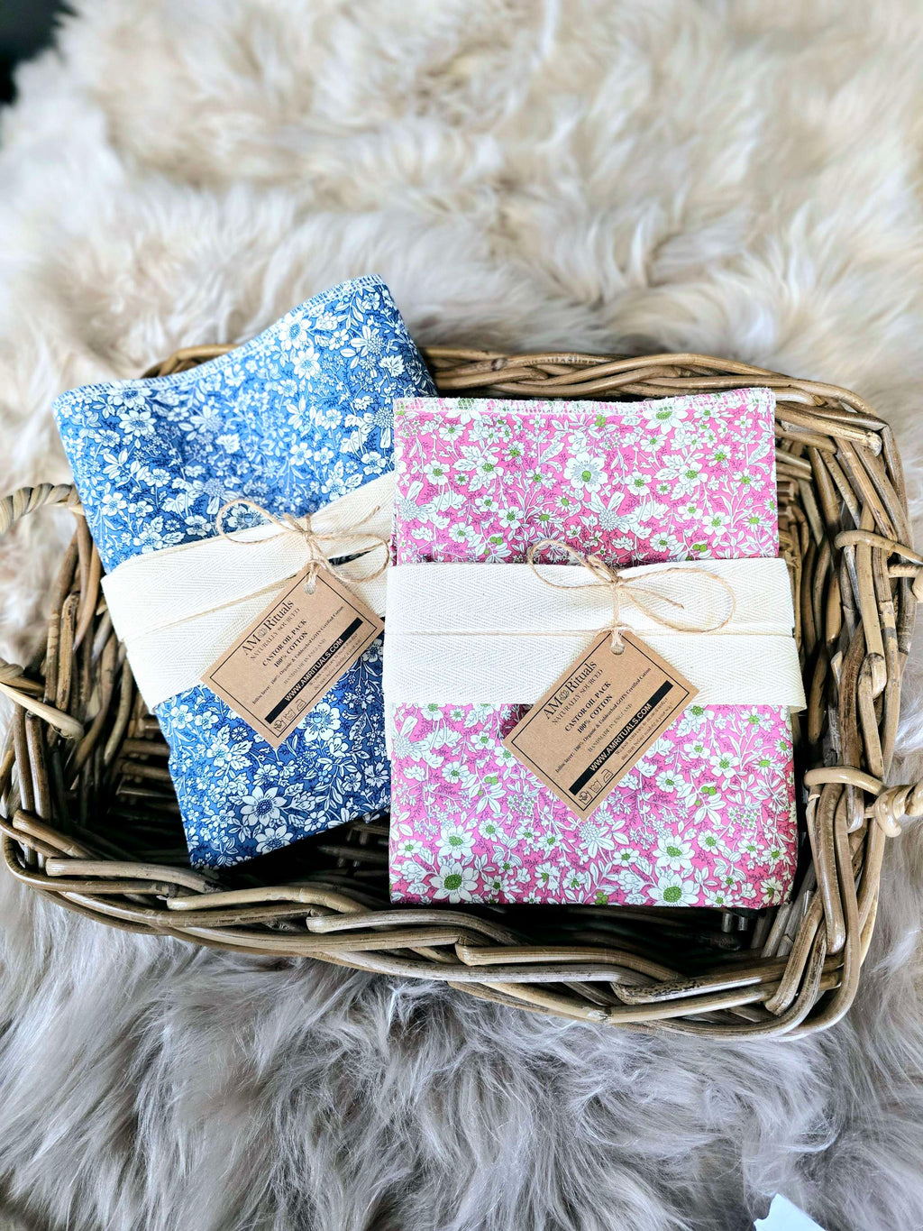 Castor Oil Pack, Blue Flowers - photo 6
