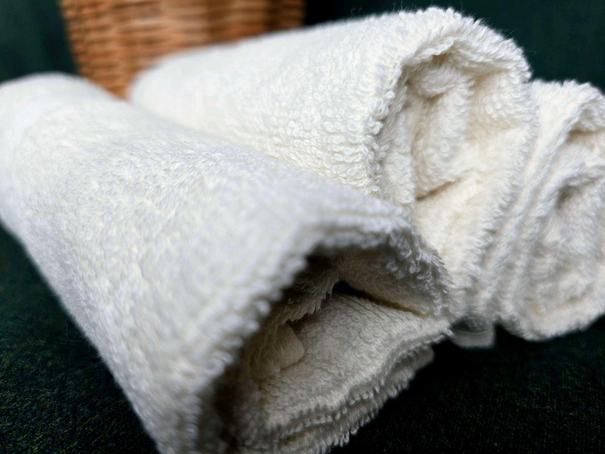 Organic Cotton Face Cloth, Unbleached - photo 5
