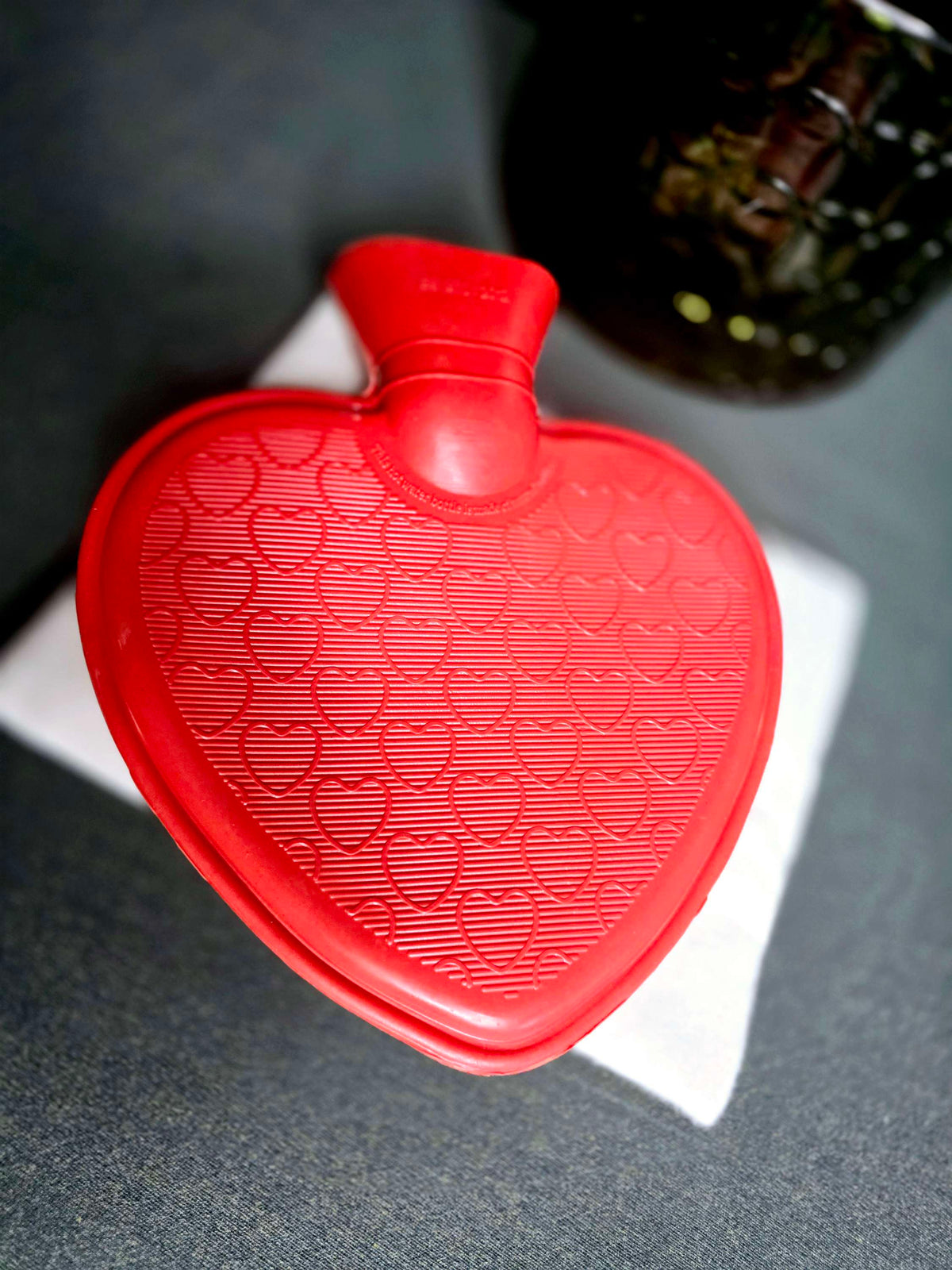Heart-Shaped Hot Water Bottle - photo 2