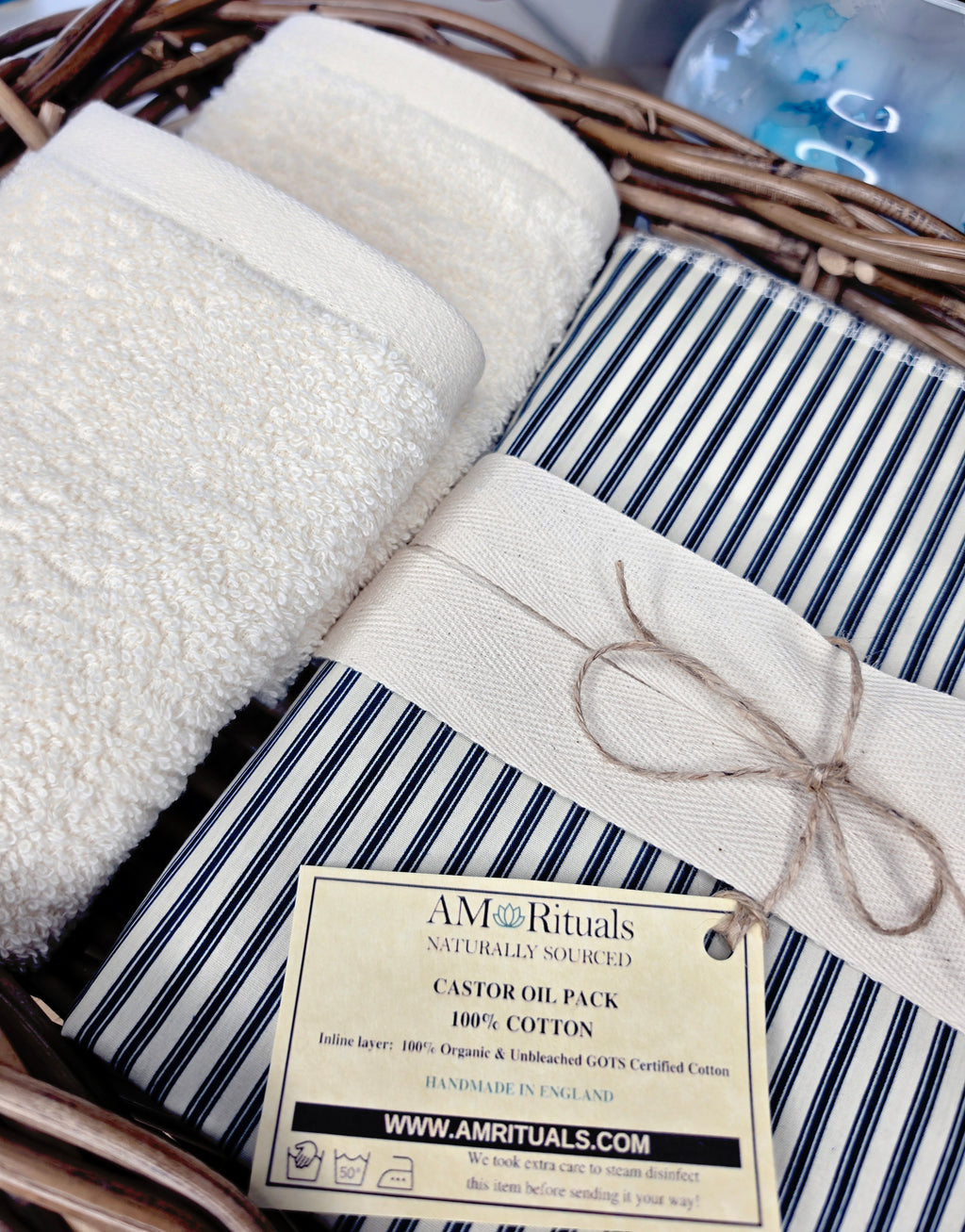 Castor Oil Pack Kit, Navy, photo 2