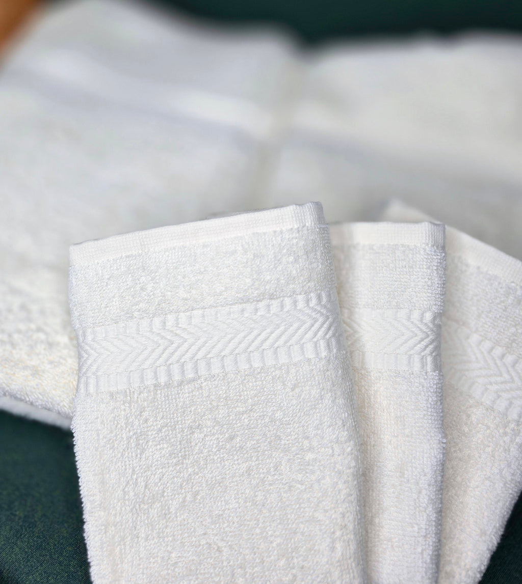 Organic Cotton Face Cloth, Unbleached - photo 2